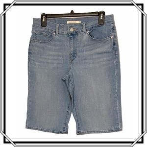Levi Strauss & Co. Women’s Bermuda Denim Shorts